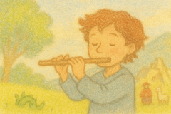 Miniature Le Flûtiste
